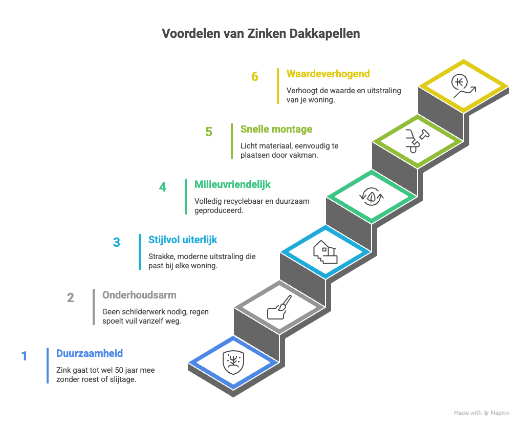 6 voordelen dakkapel zink